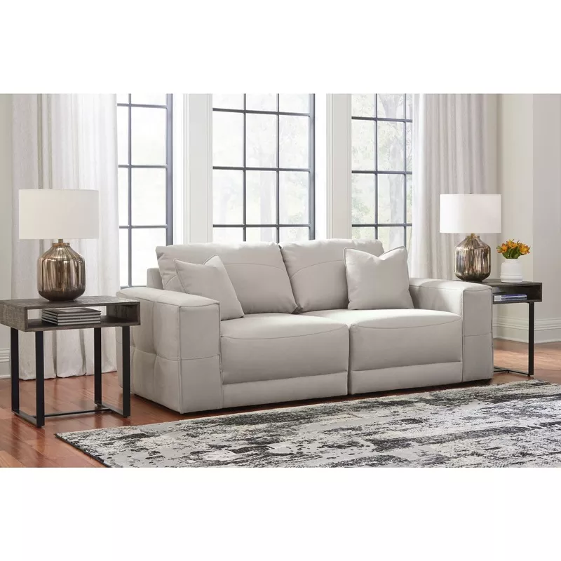 Next-Gen Gaucho Gray 2-Piece Sectional Loveseat (Online Special Price)